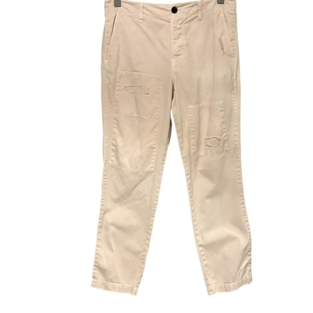 NA XXXX TU Distressed Antique Cream Pants